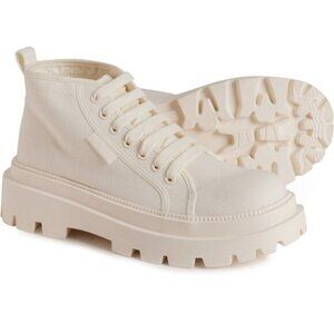 Superga Alpina High Top Lace Up Platform Lugged‎ Sole Sneakers Apex Mid Boots